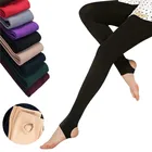 2020 осенне-зимние женские толстые теплые леггинсы карамельного цвета с начесом, угольные эластичные флисовые брюки, леггинсы для топчения ног, 3 вида стилей
