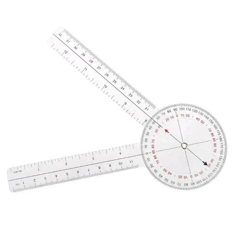 

Goniometer Joint Ruler Calibrated Orthopedics Angle Rule 13inch 33cm 23GB