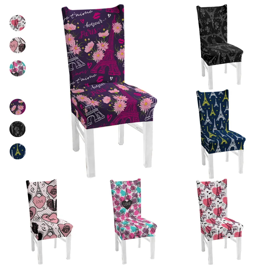 Подгоняемый чехол для кресла спандекс чехлы на стулья стола протектор Чехлы