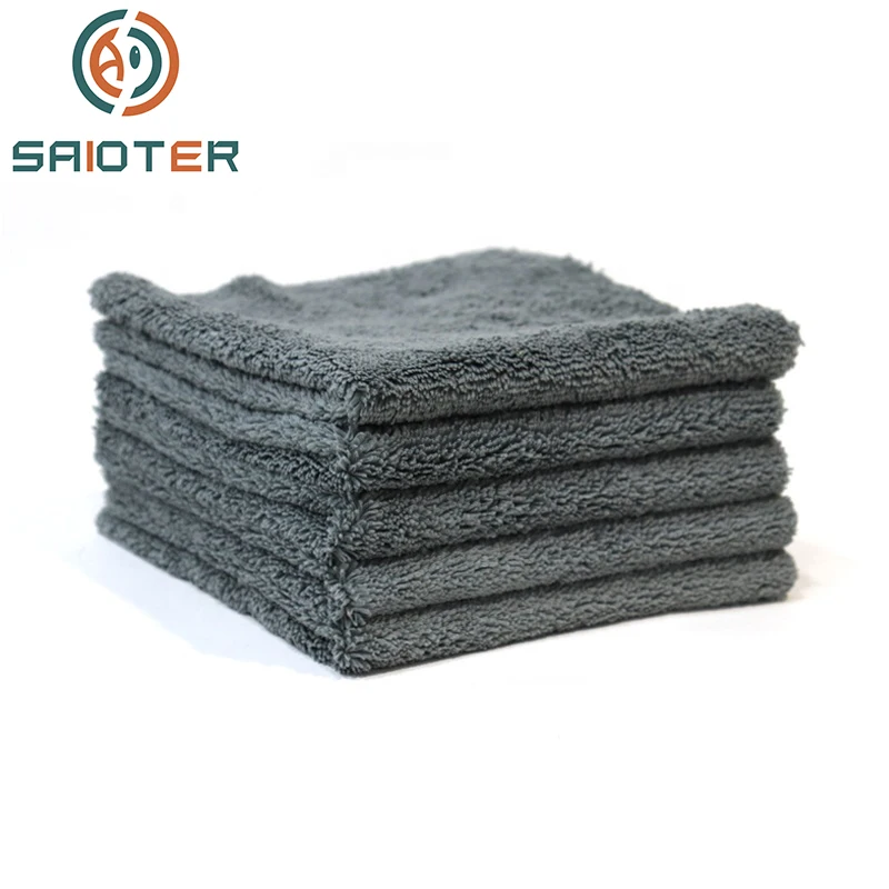 

400gsm Microfiber Car Cleaning Towel Household Cleaning Small Towel Windshield Cloth Automobile Motorcycle Washing Glass Towel