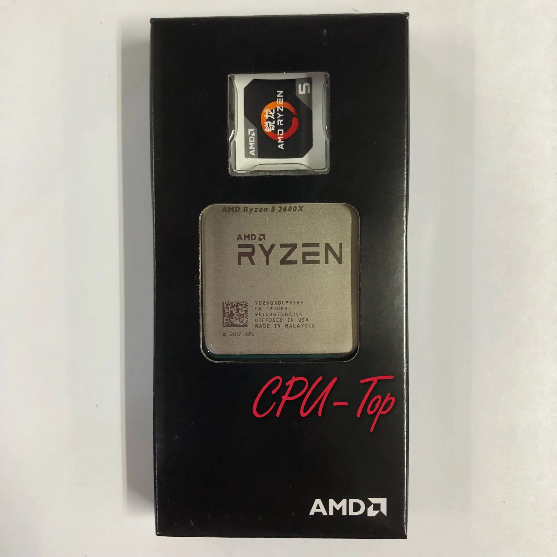 Процессор AMD Ryzen 5 2600X R5 2600X3 6 GHz шестиядерный ЦП с двенадцатью потоками L2 = 3M L3 16M 95W