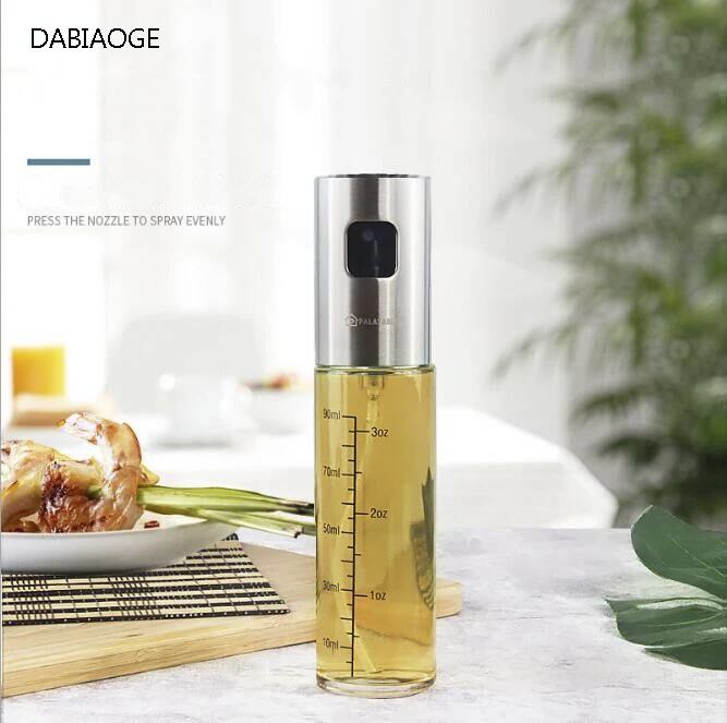 Кухонный Контейнер для масла из нержавеющей стали распылитель оливкового пустая