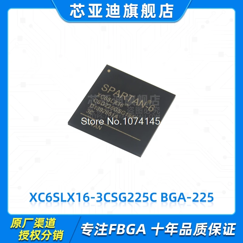 

XC6SLX16-3CSG225C FBGA-225 FPGA