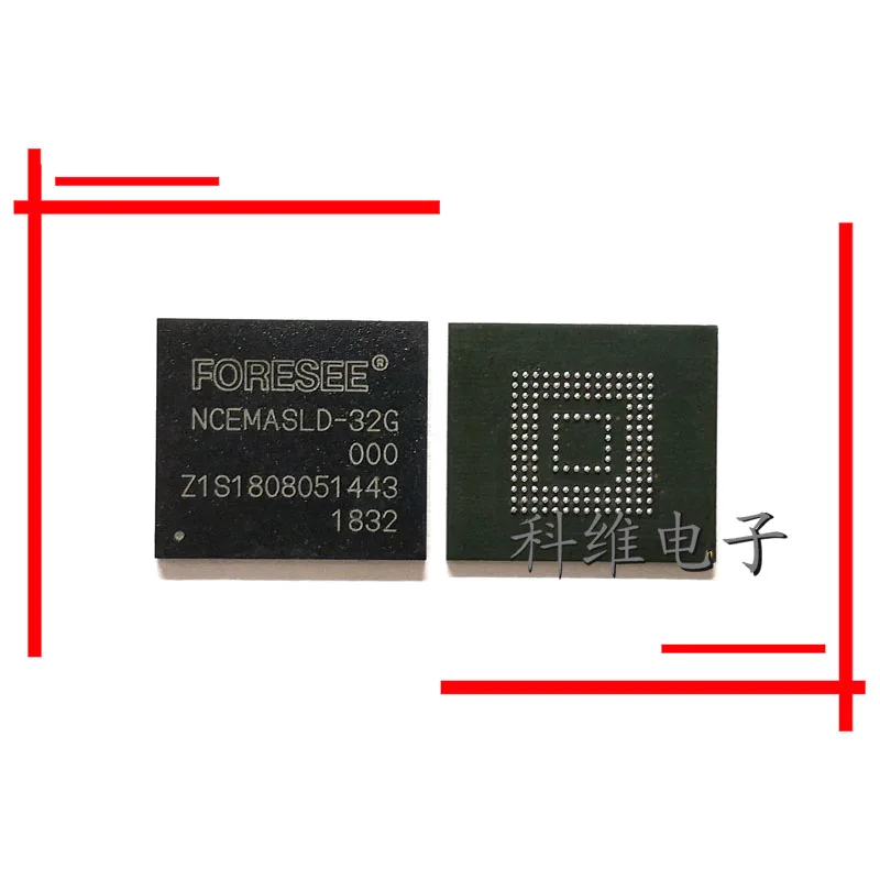 

NCEMASLD-32G NCEMASLG-32G 32G Embedded Storage Word-bank 153BGA Chip