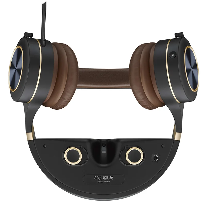 Royole RY0102 Moon 3D VR очки 800 дюймов изогнутый экран наушники с шумоподавлением 6000 мАч