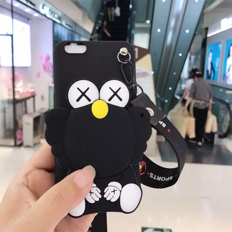 BlackBaoli Black Милый 3D кошелек дизайн кошка чехол для Motorola Moto G7 power G7+ G6 Play G6+ G6 Plus животные Свинья Мягкий ТПУ чехол - Цвет: BlackBaoli Black