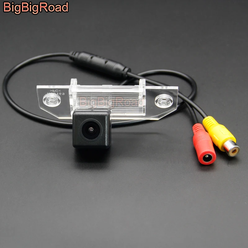 

BigBigRoad Vehicle Wireless Rear View Camera HD Color Image For Ford For Focus Sedan MK II 2 3 2008 2009 2010 2011 2012 Fiesta