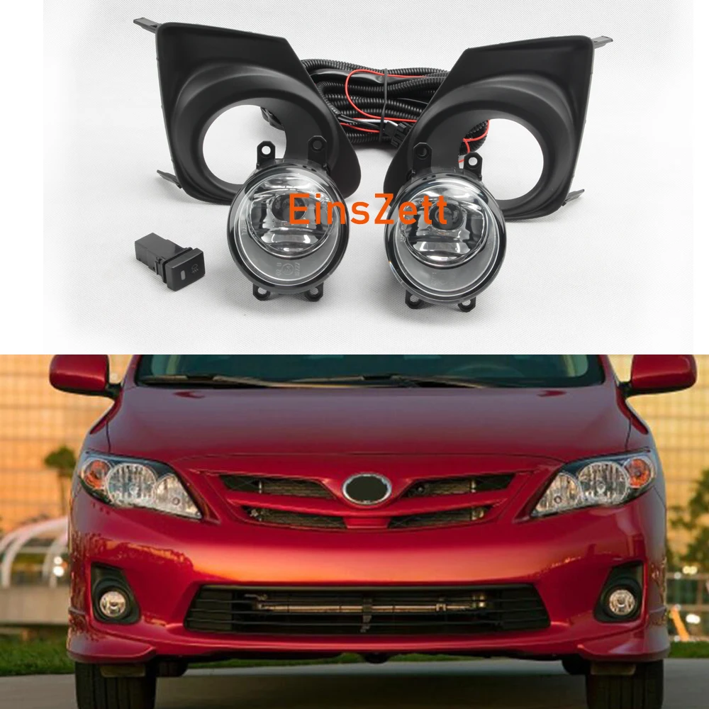 1 комплект Противотуманные фары Дневные Фары Светильник в сборе для Защитные