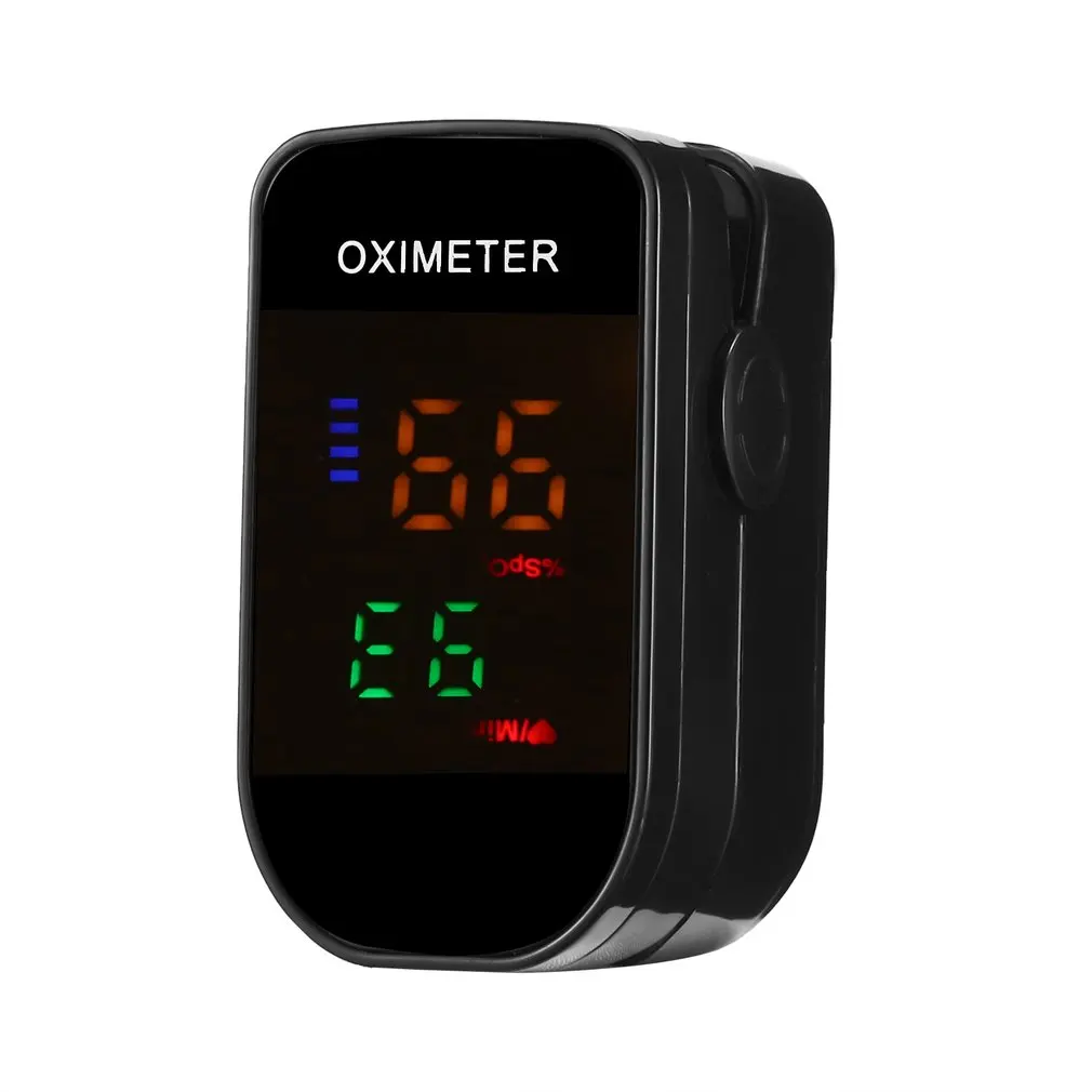 

Finger Oximeter Health Care Oxygen Saturation Monitor Blood Oxygen Monitor Digital Fingertip Heart Rate Spo2 PR Meter Sensor