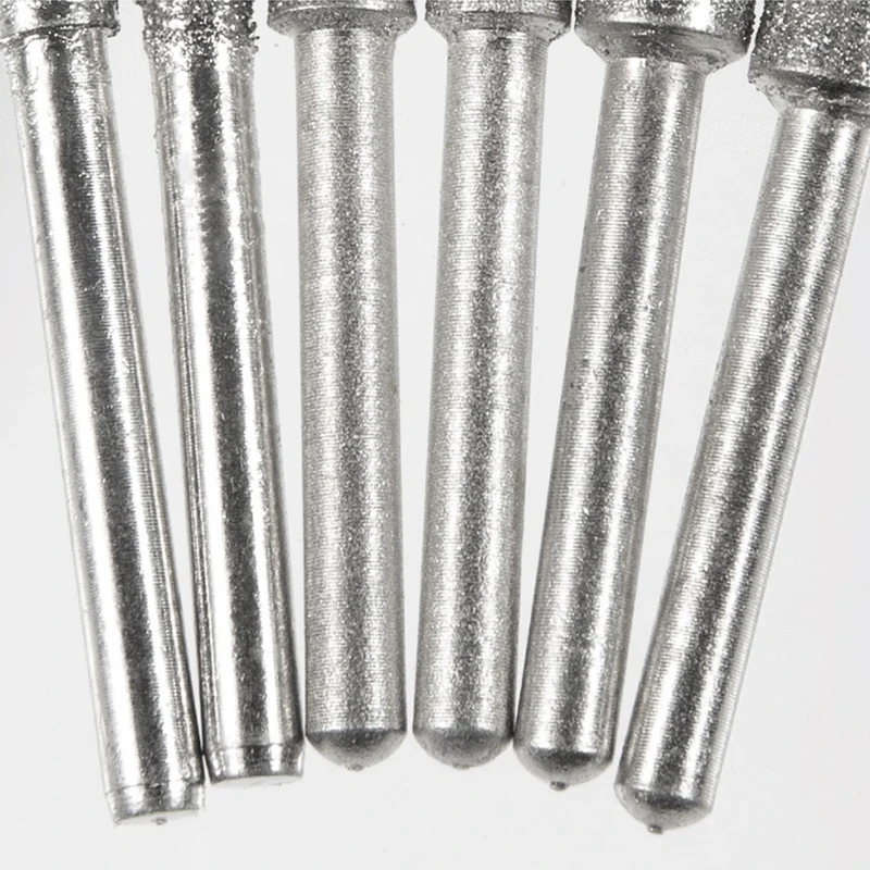 

5 Pieces Diamond Coated Cylindrical Burr Chainsaws Sharpener Stone File Chainsaws Sharpening Carving Sharpening Tool Hot
