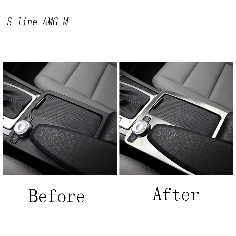 Автомобильный Стайлинг Центральный держатель стакана для воды панель кнопки