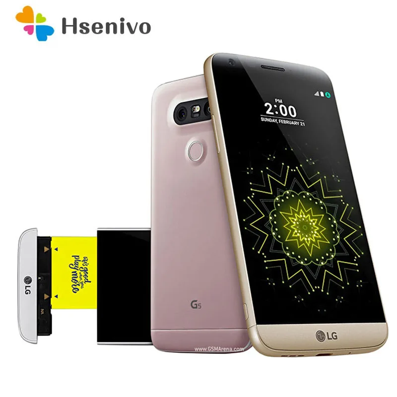 lg g5 refurbished original unlocked h820 h830 h840 quad core mobile phone 4gb ram 32gb rom 5 3 qhd ips 16mp smart free global shipping