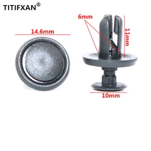 50 шт., пластиковый зажим для крыла автомобиля Mitsubishi Lioncel MIVEC V3 Outlander Lancer