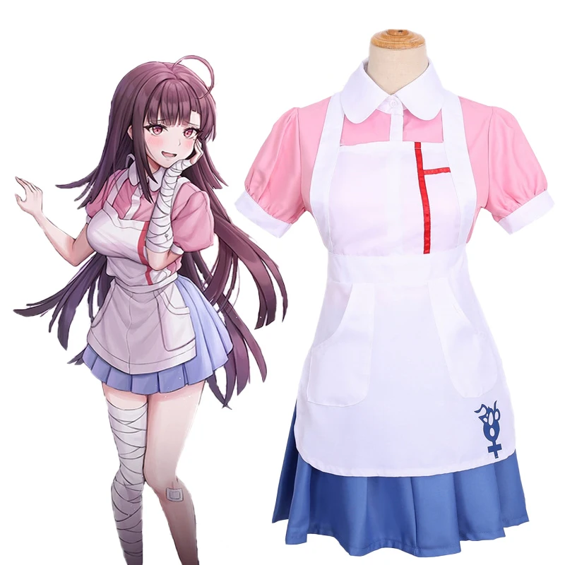 

Женское платье для косплея Микан ронпа 2 из «Dangan Ronpa 2»
