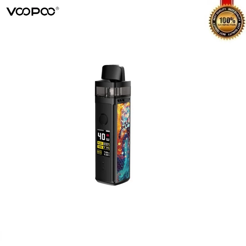 В свободном доступе! VOOPOO VINCI Mod Pod Vape Kit с батареей 1500ма/ч 5 мл и 0 96 дюймов TFT цветной