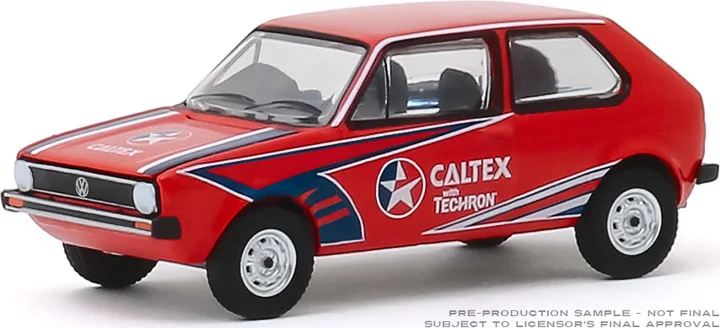 

GreenLight 1/64 1975 Volk swagen Golf Mk1 - Caltex Collector Edition Metal Diecast Model Car