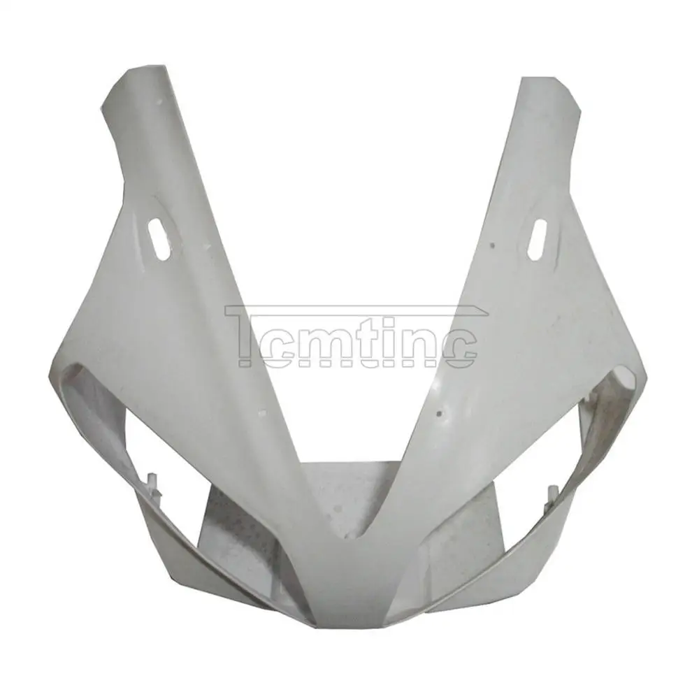 Мотоциклетная Неокрашенная верхняя обтекатель передняя фара с хомутом для Yamaha YZF