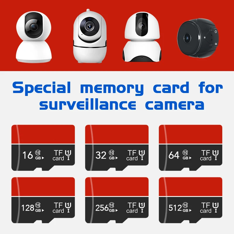 special memory card for surveillance camera tf card high speed memory card tachograph mobile expansion card 64gb free global shipping