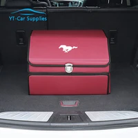 car trunk storage box packing luggage box inner tail storage box auto accessories for ford mustang