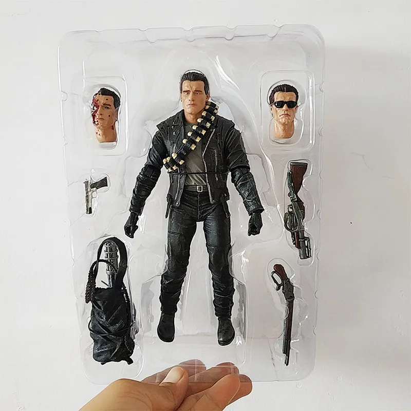 Фигурка Терминатора Fate фигурка NECA экшн Terminator 2 T 800 ПВХ модель игрушки кукла для