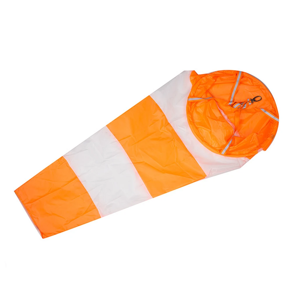 

Windsock Flag For Airport Professional Rip-stop Lawn Outdoor Use Garden Aviation Reflective Belts Wind Direction Random Color