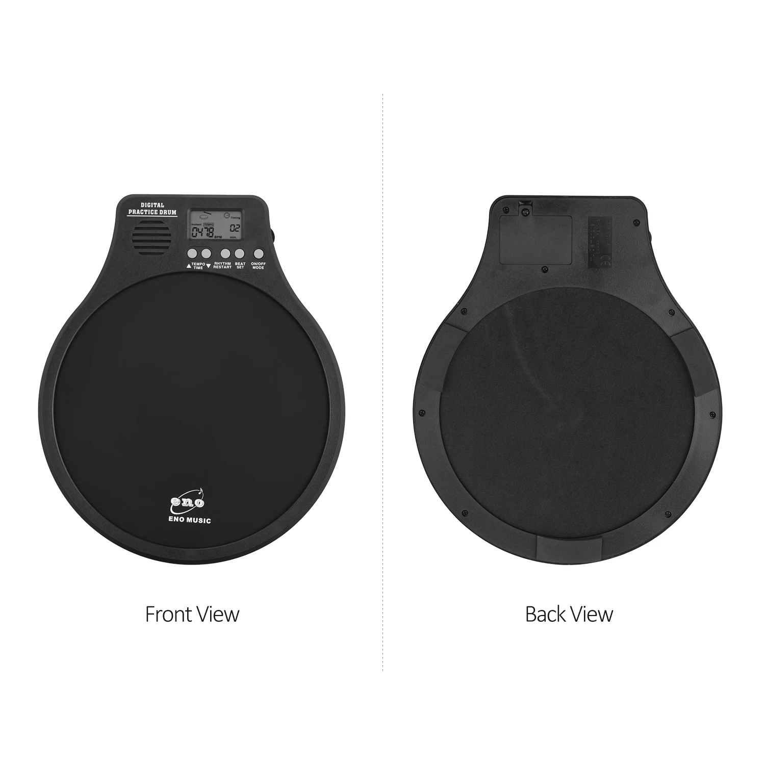 Электронный барабанный коврик цифровой тренировочный барабан с счетом скорости