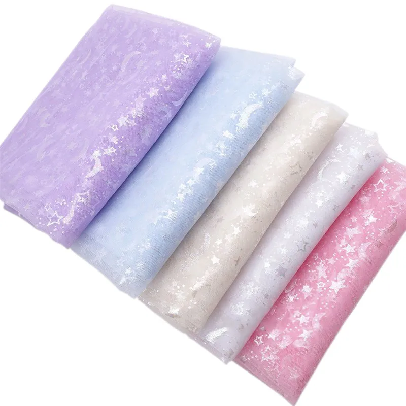 Новинка Misty Dreamy Stars Moon Тюлевое платье принцессы из органзы с блестками свадебное