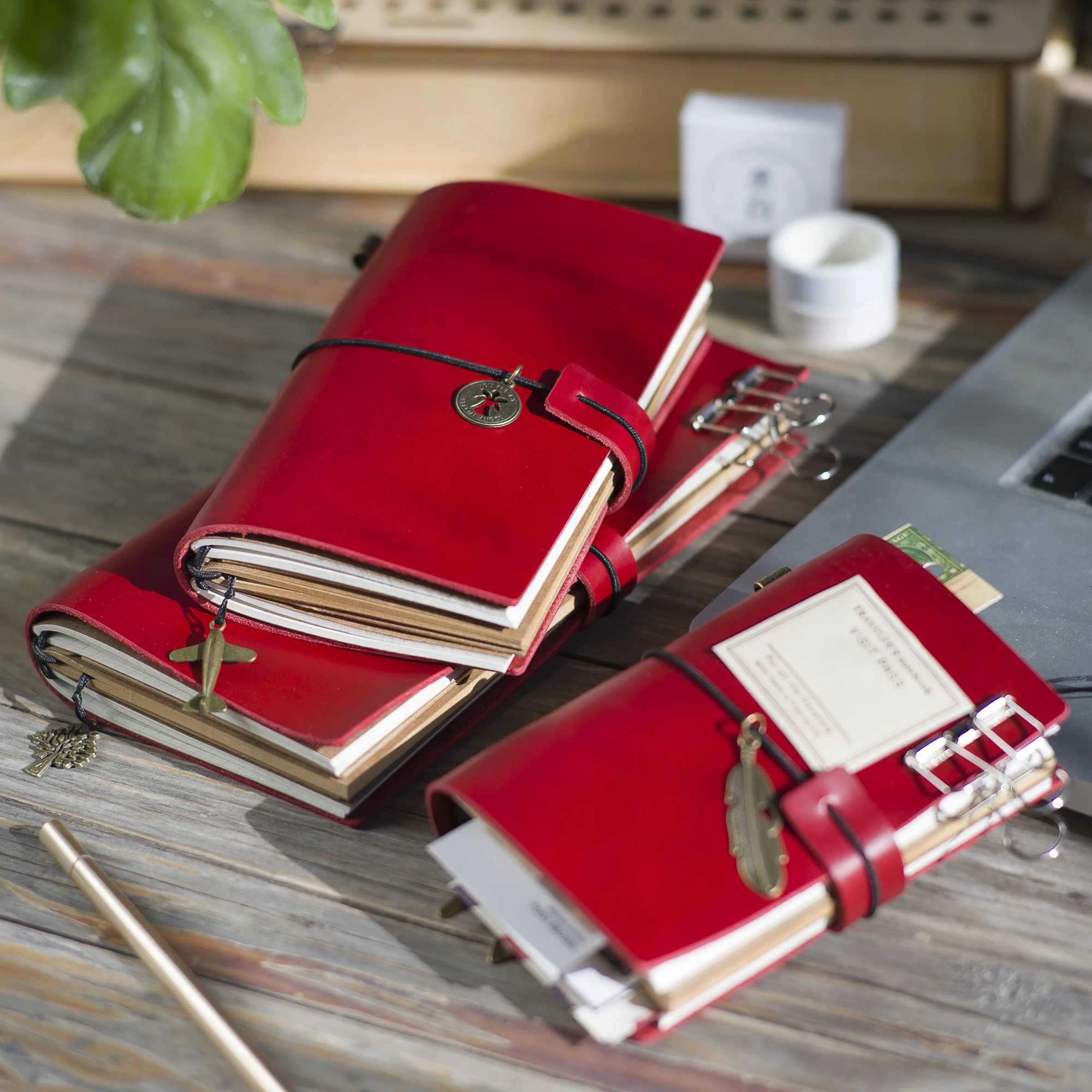 Винтаж A5 натуральная ежедневник в кожаном переплете Тетрадь A6 альбом для