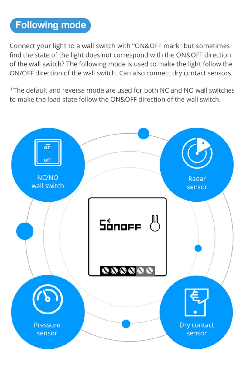Sonoff Smart Switch Alexa Mini Module Home Interruptor Wireless Remote Control | Электроника