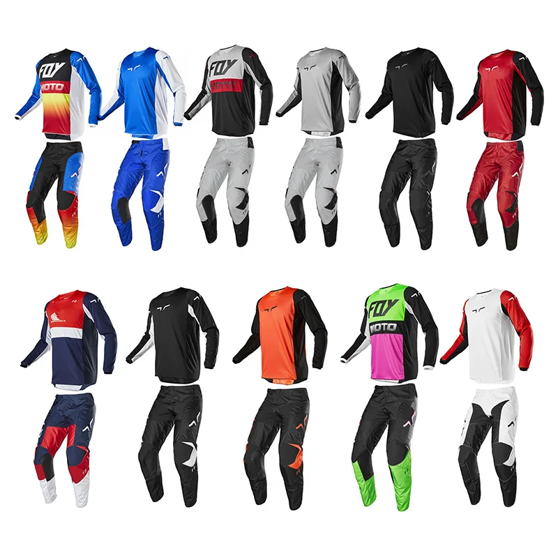 Трикотажные брюки для велоспорта комбинированный костюм мотокросса горного