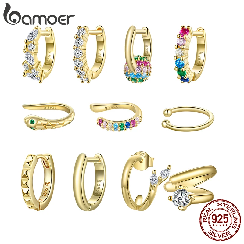 

Серьги-кольца Memnon женские из серебра 925 пробы, 1 шт.