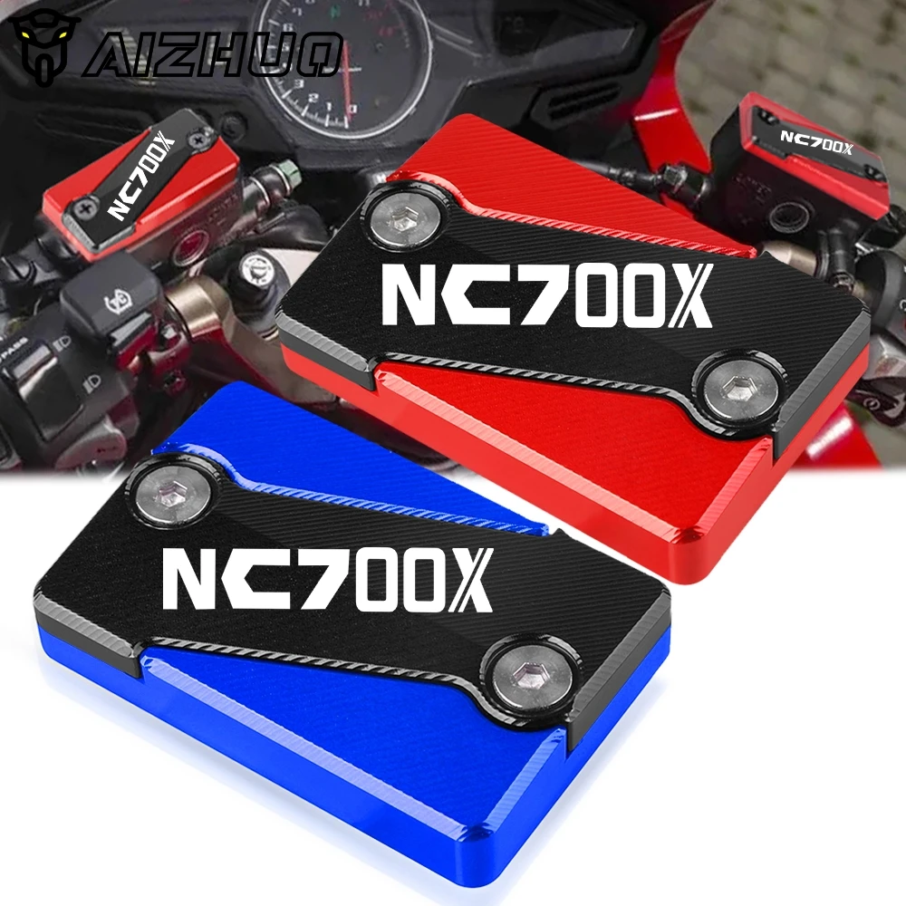 

NC700X LOGO Motorcycle CNC FOR HONDA NC700X NC 700 X NC700X/S 2012-2013 Front Brake Clutch Cylinder Fluid Reservoir Cover Cap