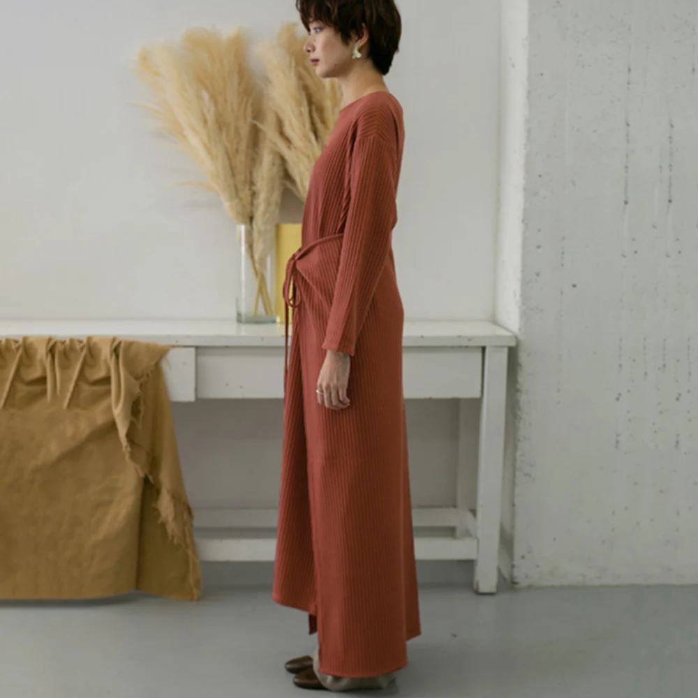 Женские осенние шикарные платья в Корейском стиле женские черные вязаные