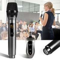 k18 uhf guitar wireless system microphones vlog equipment condenser wireless microphone system singing recording karaoke mic