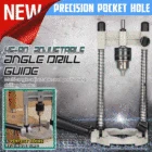 Регулируемая направляющая для дрели под углом 45-90  с патроном