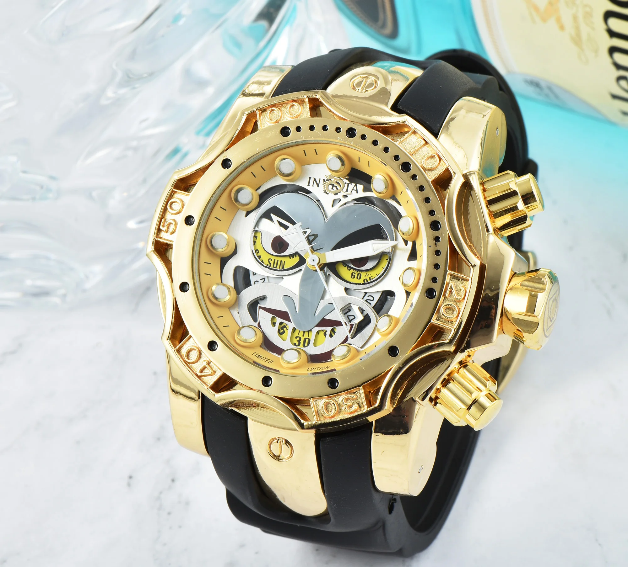 

INVIOTA Men's watches, big wrist watches