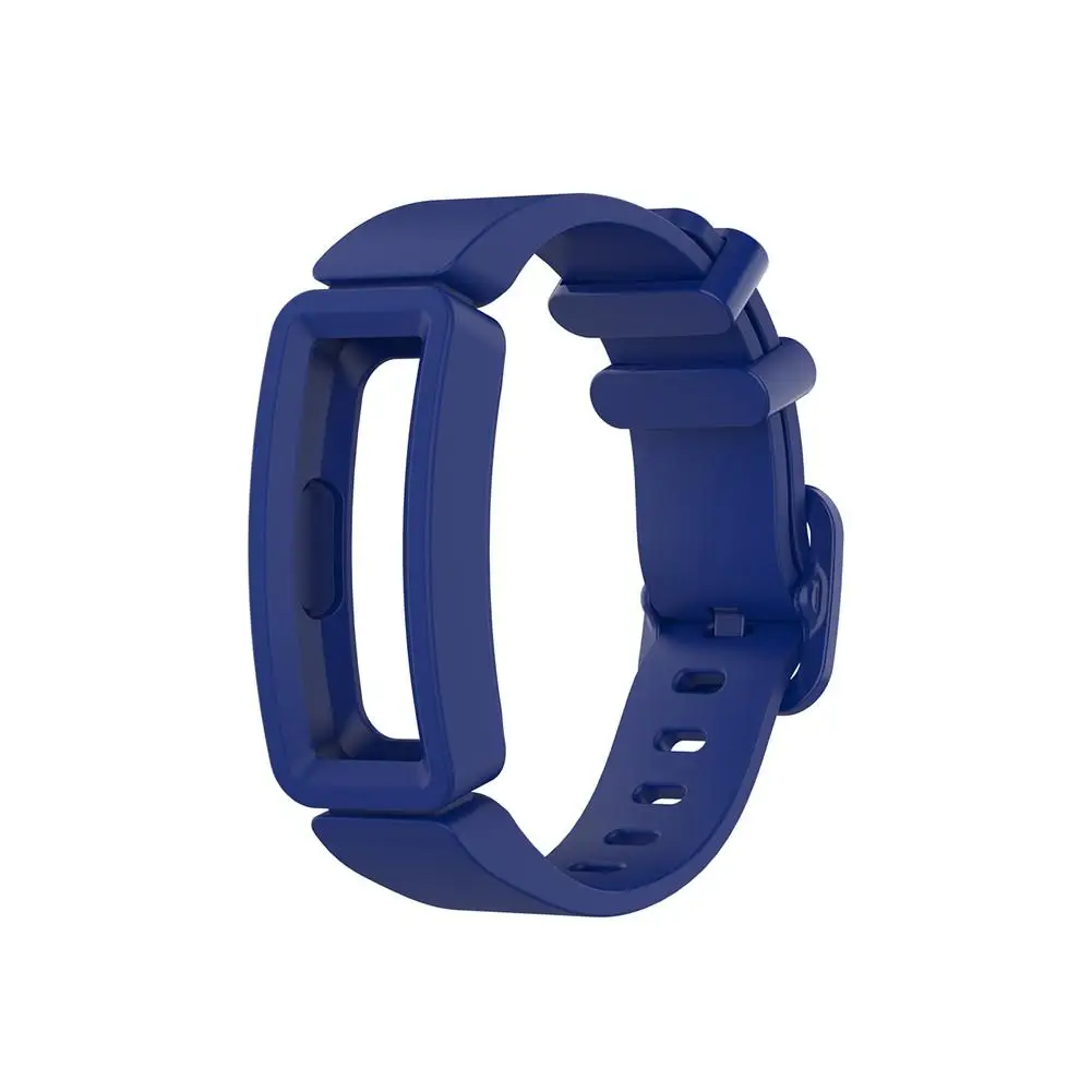 Силиконовый ремешок для Fitbit inspire HR ремешок для часов на замену Браслет для Fitbit ACE 2 умный ремешок для часов браслет - Цвет: Dark Blue