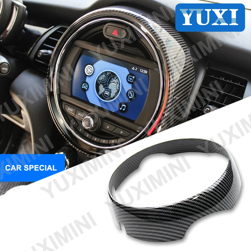 Автомобильный Центральный контрольный дисплей декоративная крышка для BMW MINI ONE