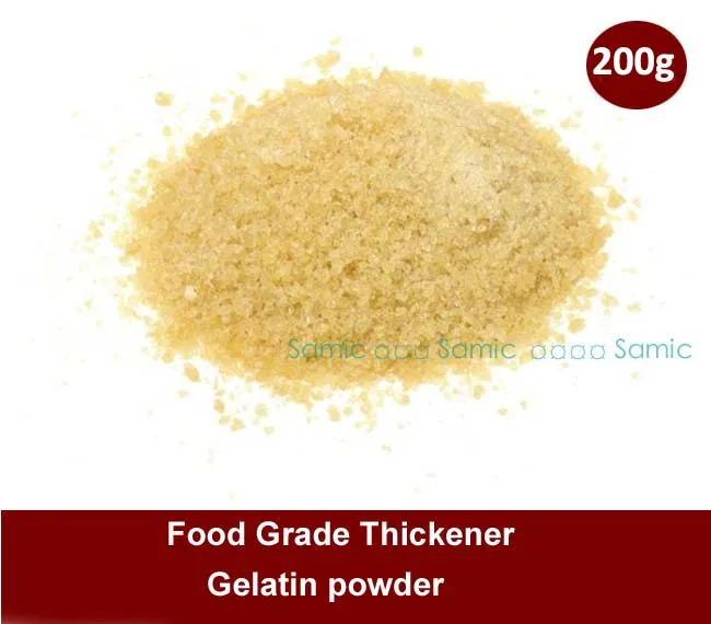 

200g Food Grade Thickener Gelatin Powder Edible Gelatine Powder For Gummy Candy,Marshmallow