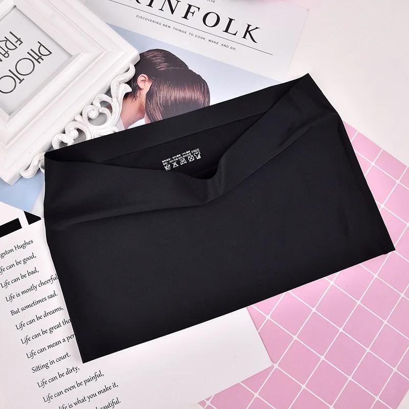 Женский однотонный топ-бандо без бретелек 1 шт. | Женская одежда