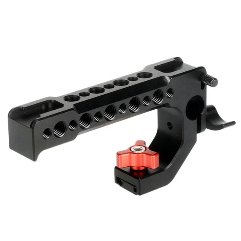 Ручка для камеры ручка сыра DSLR верхняя с 15 мм отверстием штанги горячий башмак 1/4