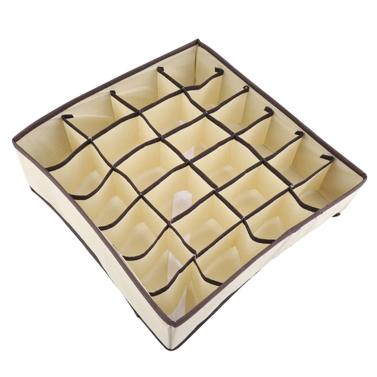 

High Quality 4 Styles Multi Grids Portable Foldable Durable Divider Storage Box Case Container Fit For Bra Underwear Sock Gloves