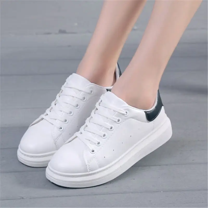 Женская обувь; zapatillas muje; белые кроссовки на платформе; женская брендовая спортивная обувь для бега; женские кроссовки из натуральной кожи; scarpe donna