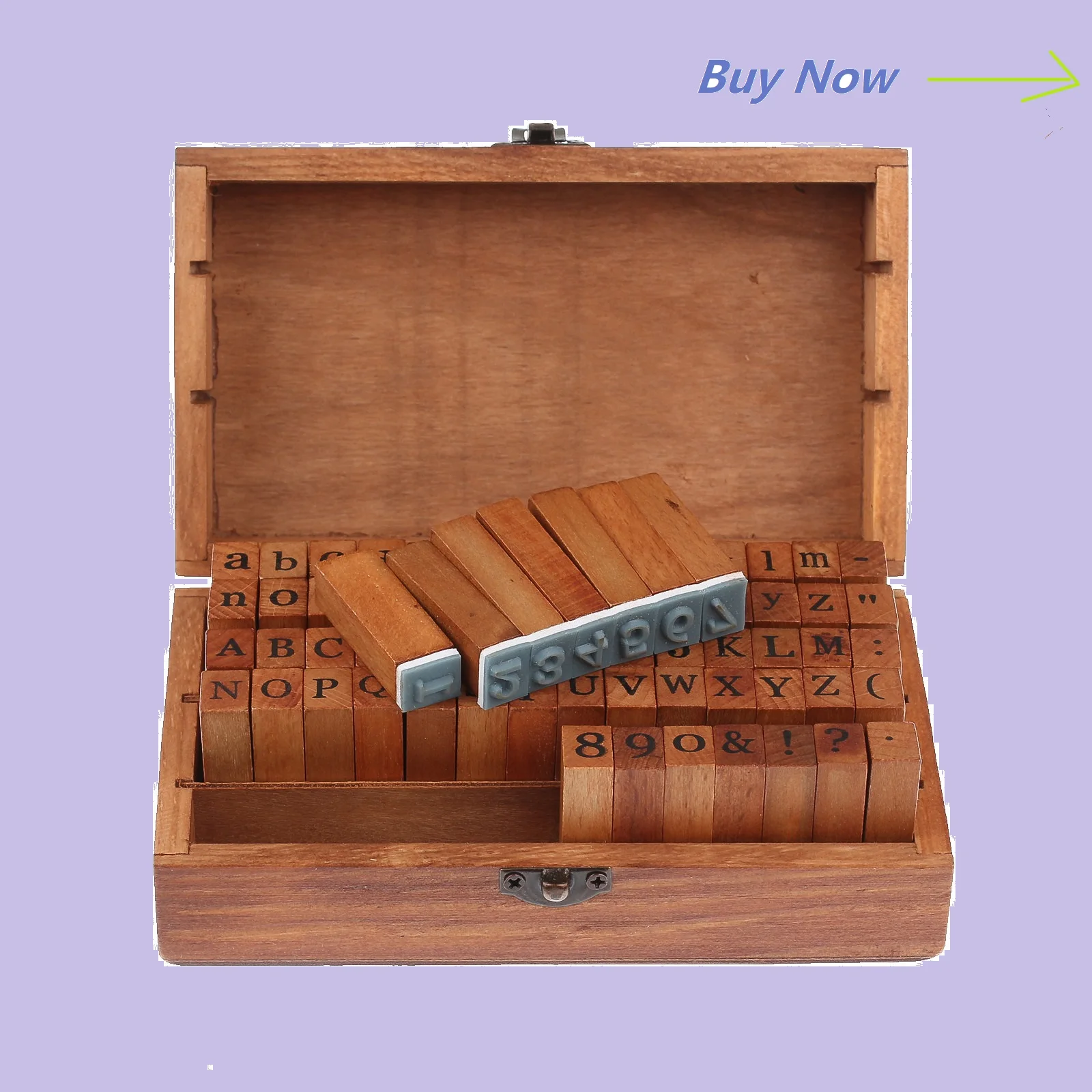 Цифровой штамп с буквами алфавита английская печать 70 шт. | Дом и сад