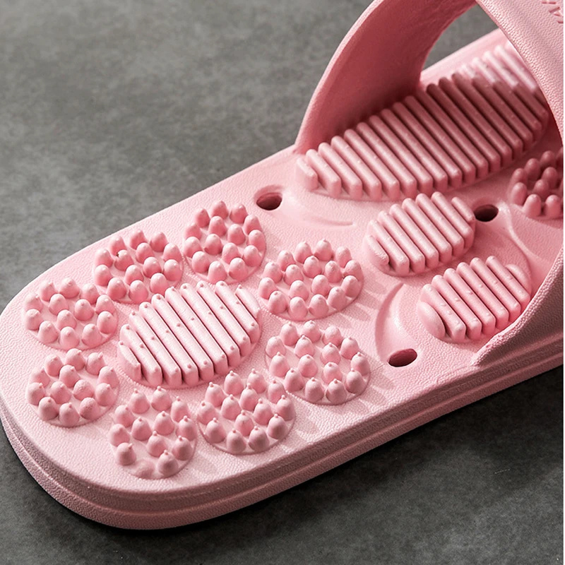 Home Bathroom Non-Slip Massage Soft Slippers Female Indoor Wearable Sandals Men Supermarket Hotel Men And Women Couple Sandals