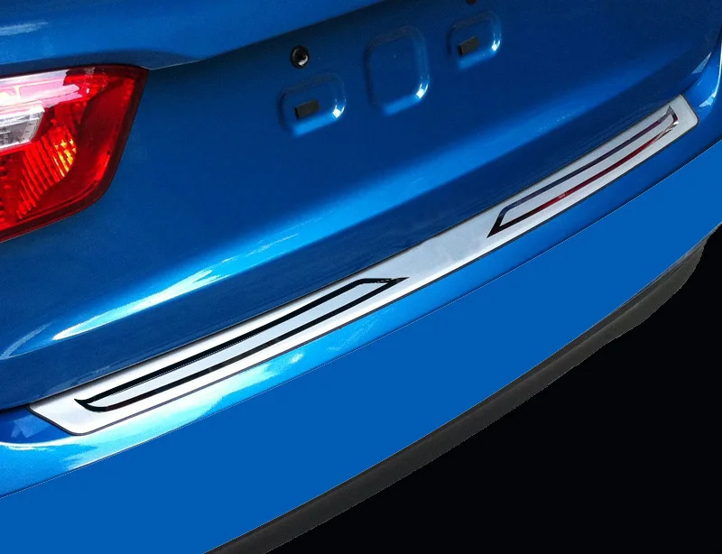 1 шт. задняя защитная накладка для KIA K2 2011 2016 2017 пороговая балка пластина багажника