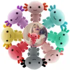 Axolotl плюшевая игрушка Kawaii Animal Axolotl плюшевые фигурки куклы игрушки мультфильм Axolotl Мягкая кукла подарки для детей подушка для девочек игрушки