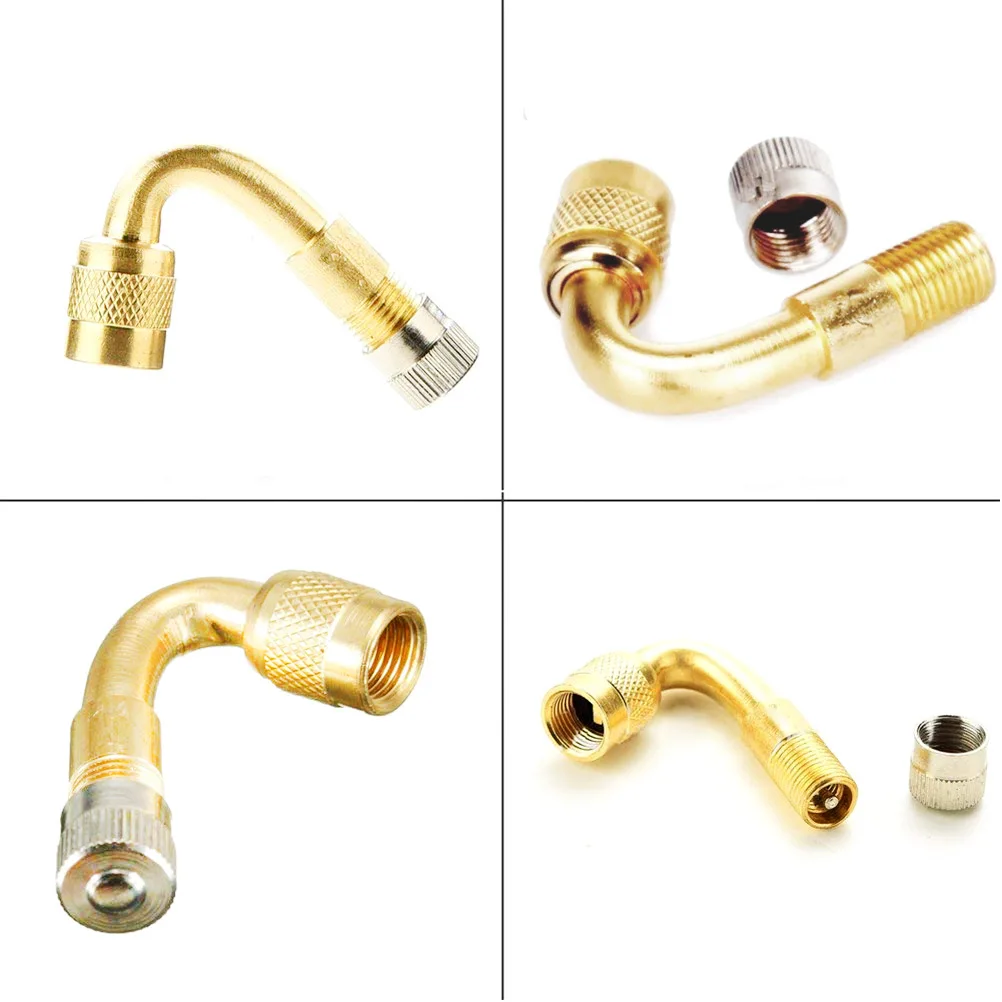 Moto Bike Car 45 90 135 Degree Angle Valve Adaptor Tyre Tube Extension Adapter For Universal Cars Motorcycle | Автомобили и