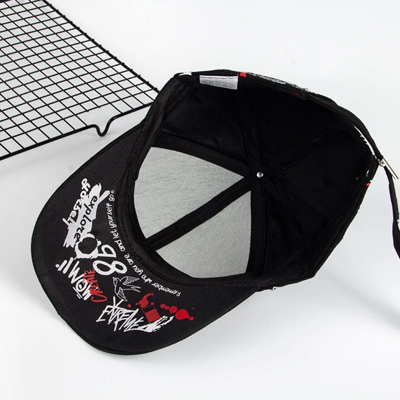 LA 2019 новинка унисекс женские и мужские шапки регулируемые черный белый цвет с