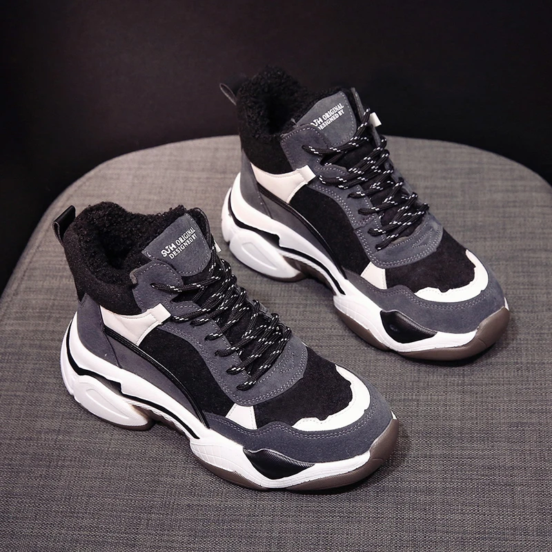 

Platform Winter Women's Sneakers Vulcanize Shoes Fashion Breathable Casual Running Winter Shoe for Woman Female 2020